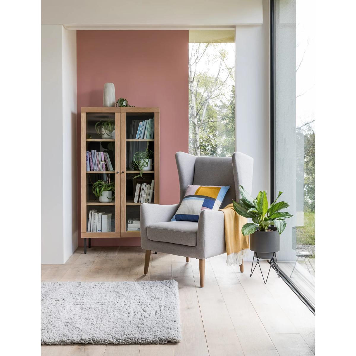 M&S Herringbone Throw - Ochre, Ochre,Light Grey,Blush,Navy – image 6