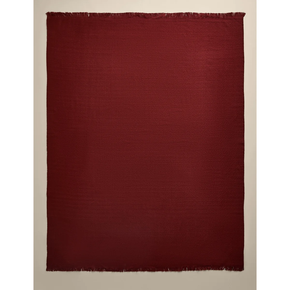 M&S Soft Textured Throw Chestnut – image 2