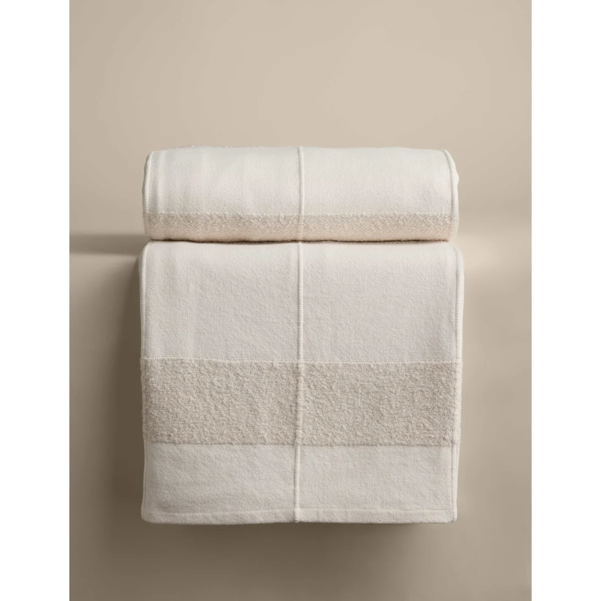 M&S Pure Cotton Woven Boucle Bedspread Linen – image 3
