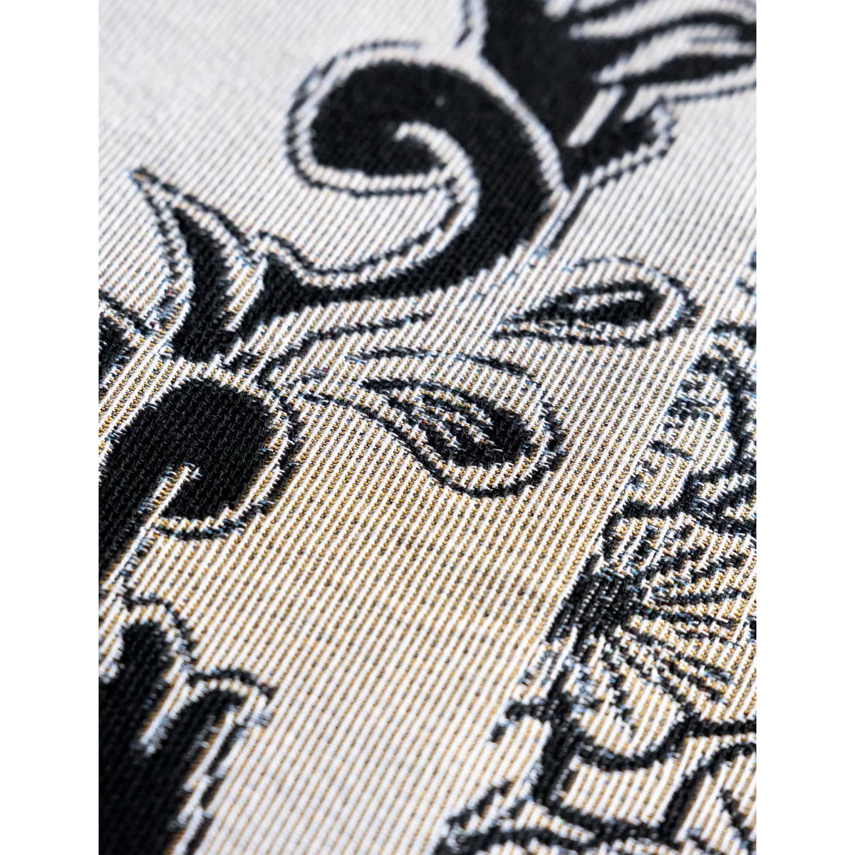 Rockett St George Patterned Throw Black Mix – image 5