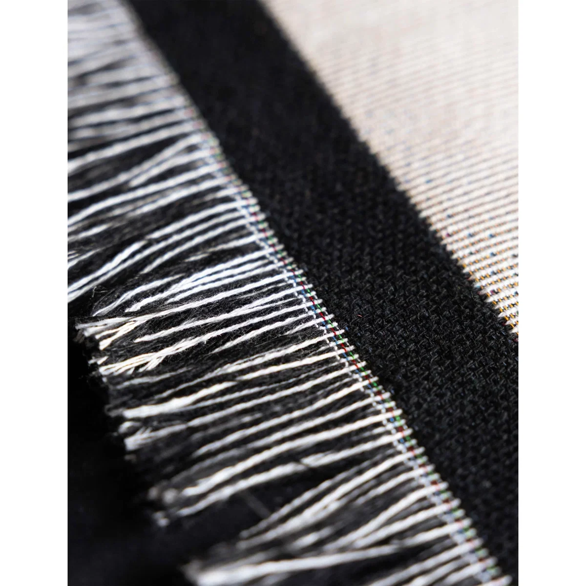 Rockett St George Patterned Throw Black Mix – image 6