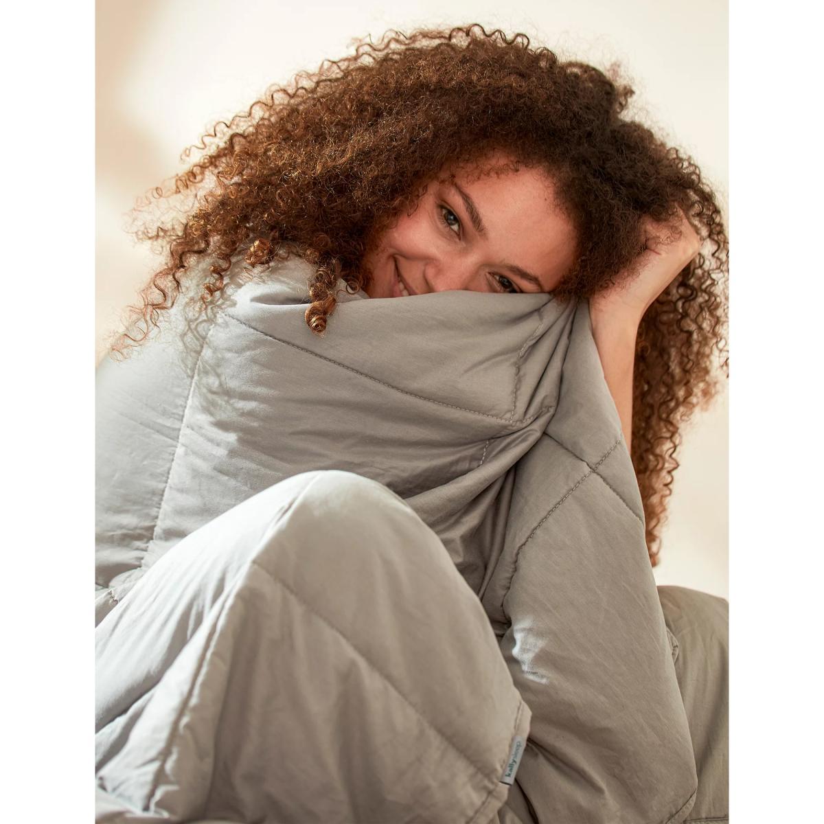 M&S Kally Sleep Weighted Blanket - Grey, Grey – image 2