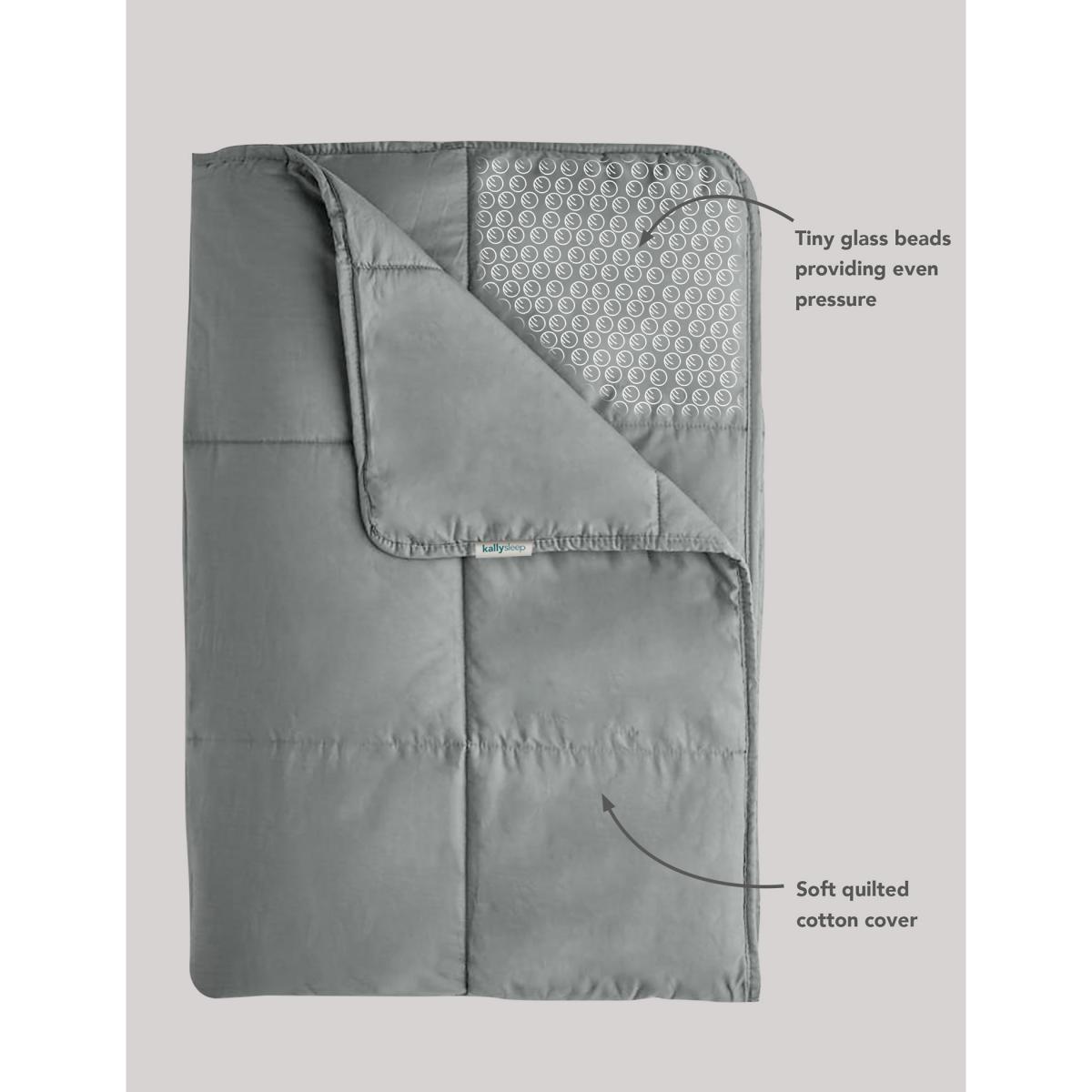 M&S Kally Sleep Weighted Blanket - Grey, Grey – image 4