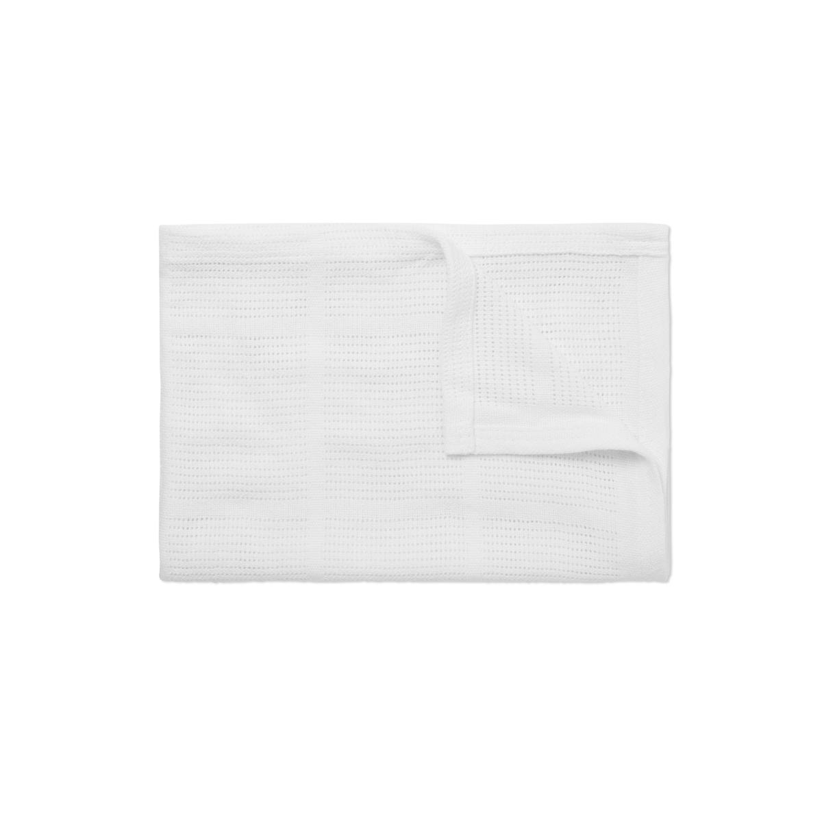 MORI Cotton Blend Cellular Blanket Beige – image 3