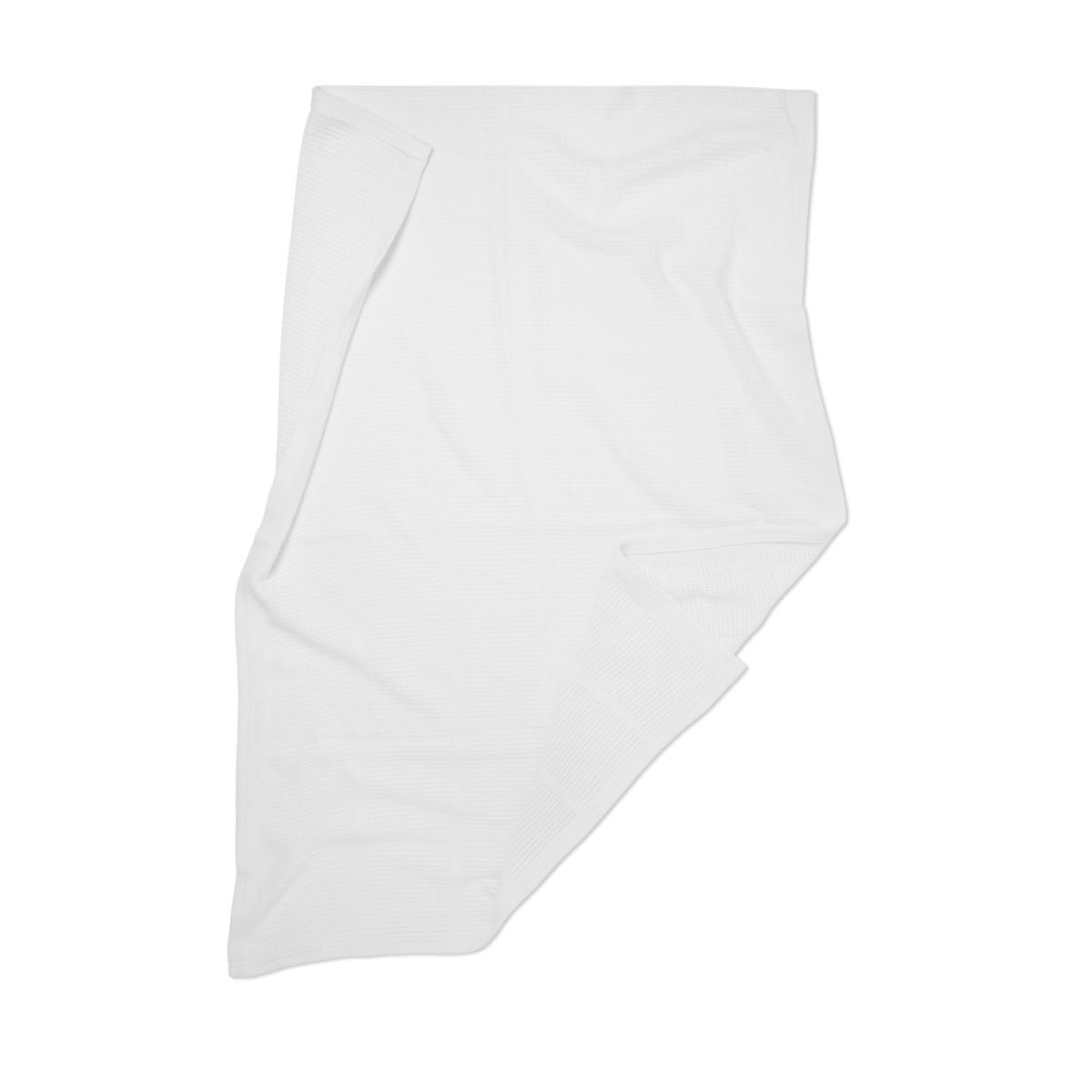 MORI Cotton Blend Cellular Blanket Beige – image 5