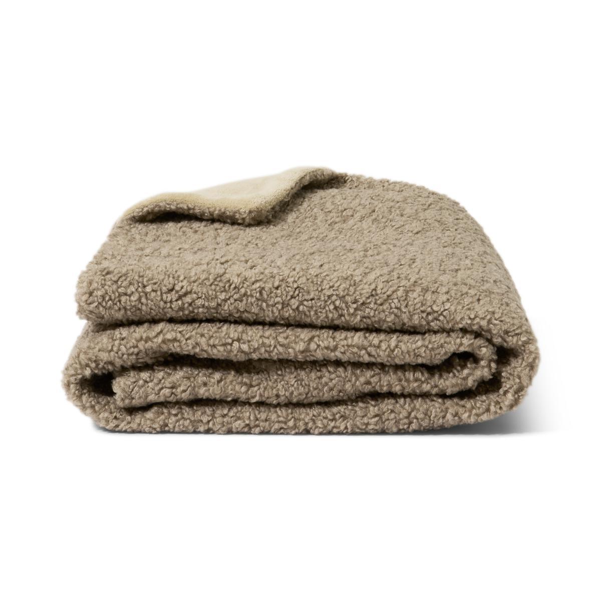 Mirny Boucle Throw, 130 x 170cm, Soft Taupe – image 2