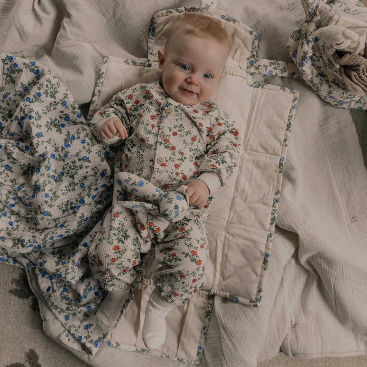 Garbo&Friends Dainty Muslin swaddle blanket 110x110 cm – image 3