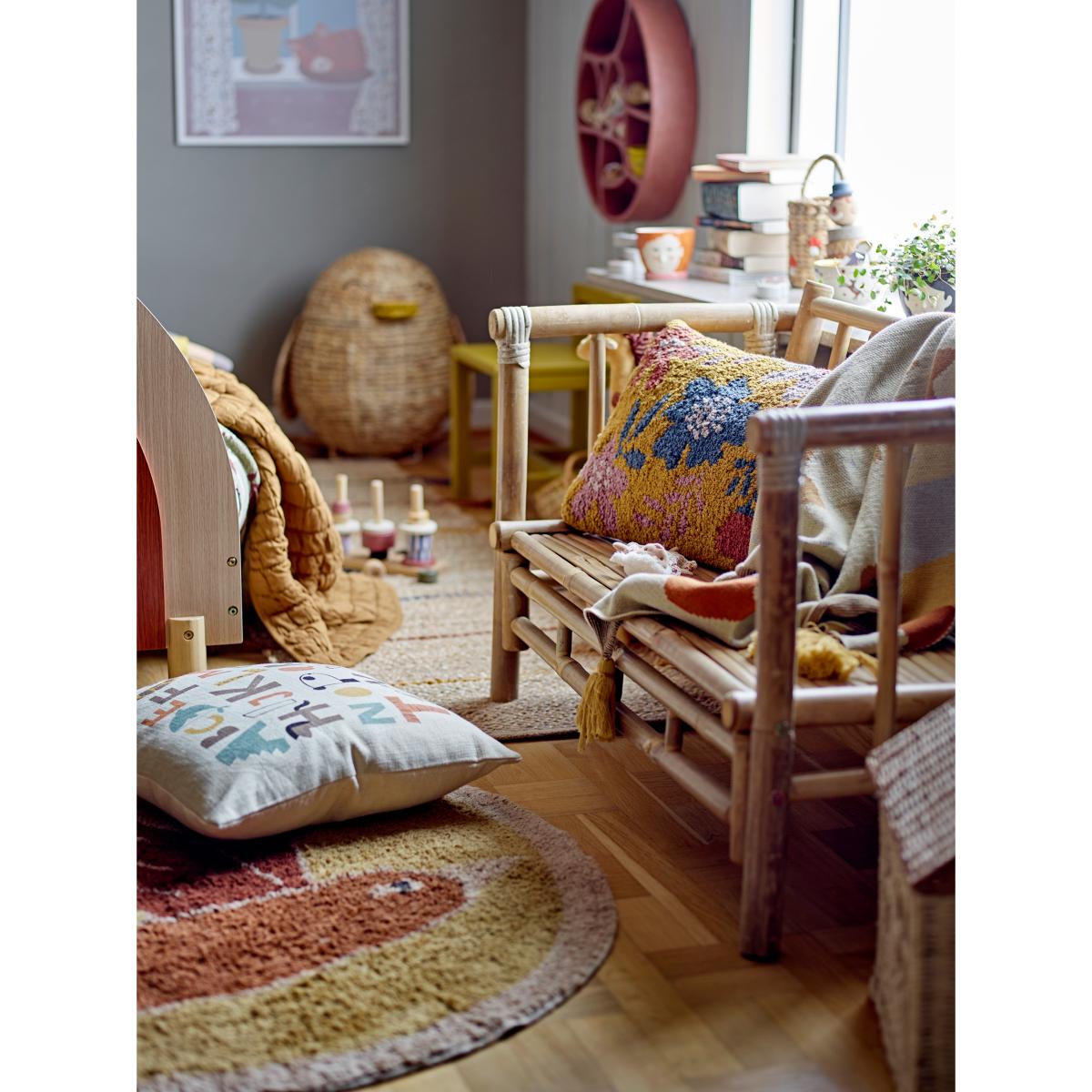 Bloomingville Vigge throw 80x100 cm Yellow – image 5