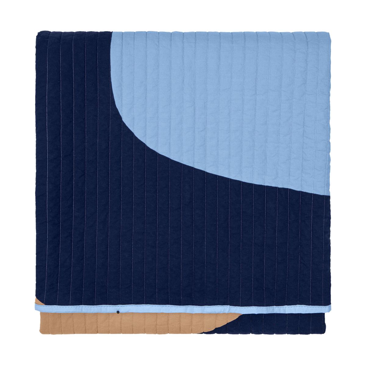 Marimekko Seireeni throw 160x234 cm Blue-beige – image 3