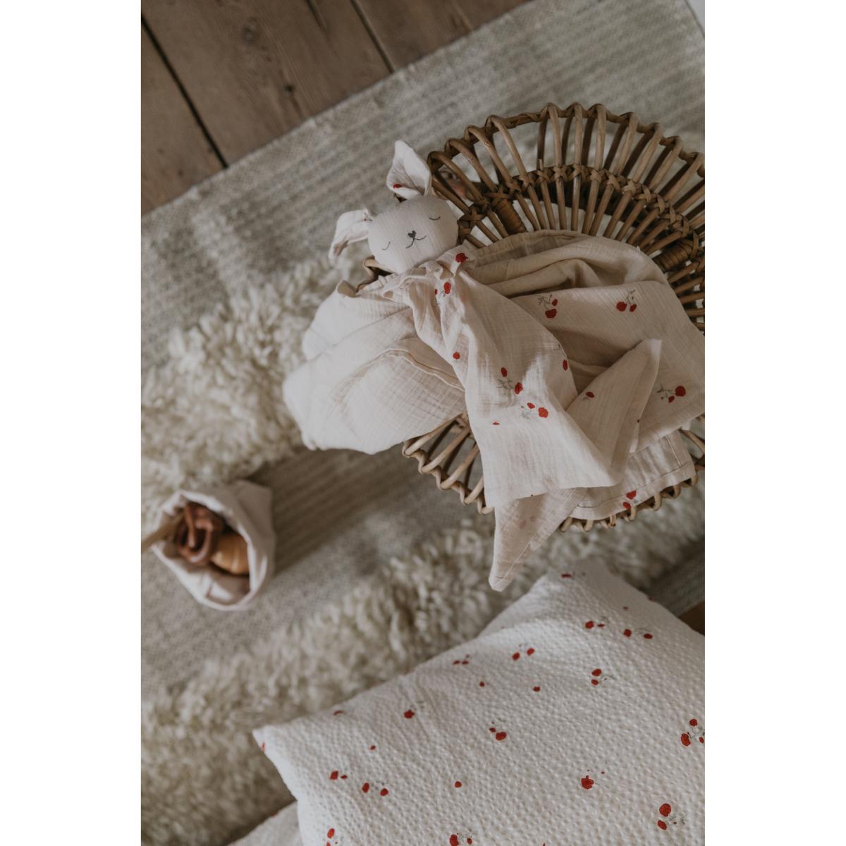 Garbo&Friends Poppy Muslin comforter blanket 48x48 cm – image 2
