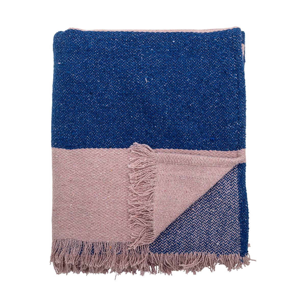Bloomingville Cadeo plaid 130x160 cm Blue – image 2