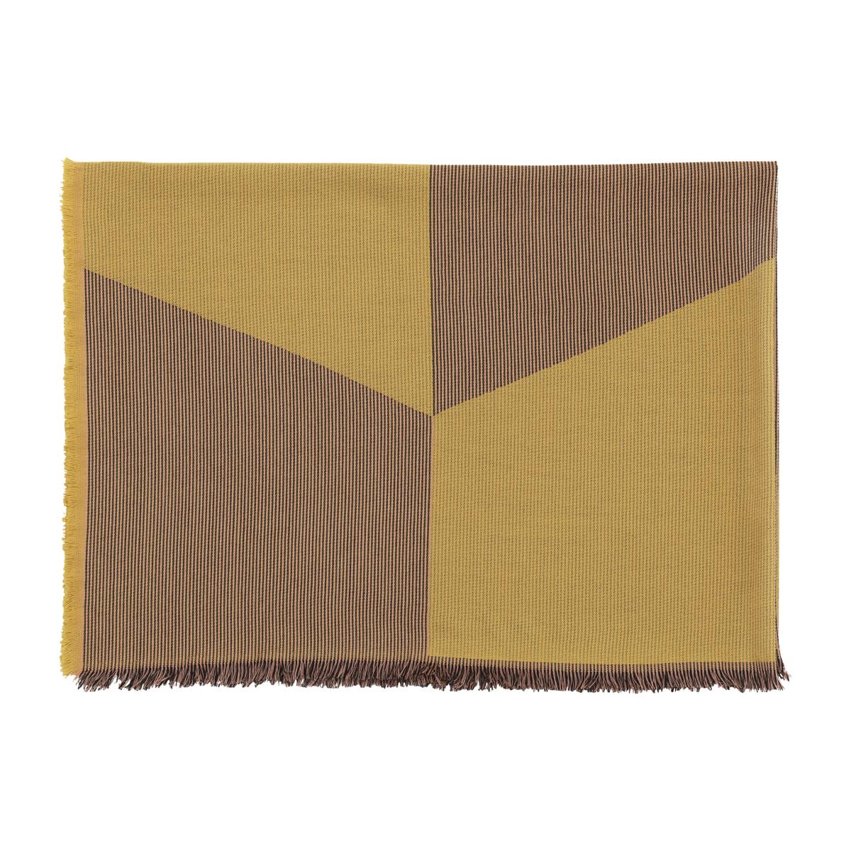 Sway throw mustard yellow – image 1
