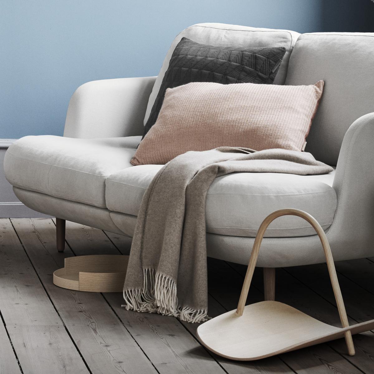 Fritz Hansen Cashmere throw Naturalal brown – image 3