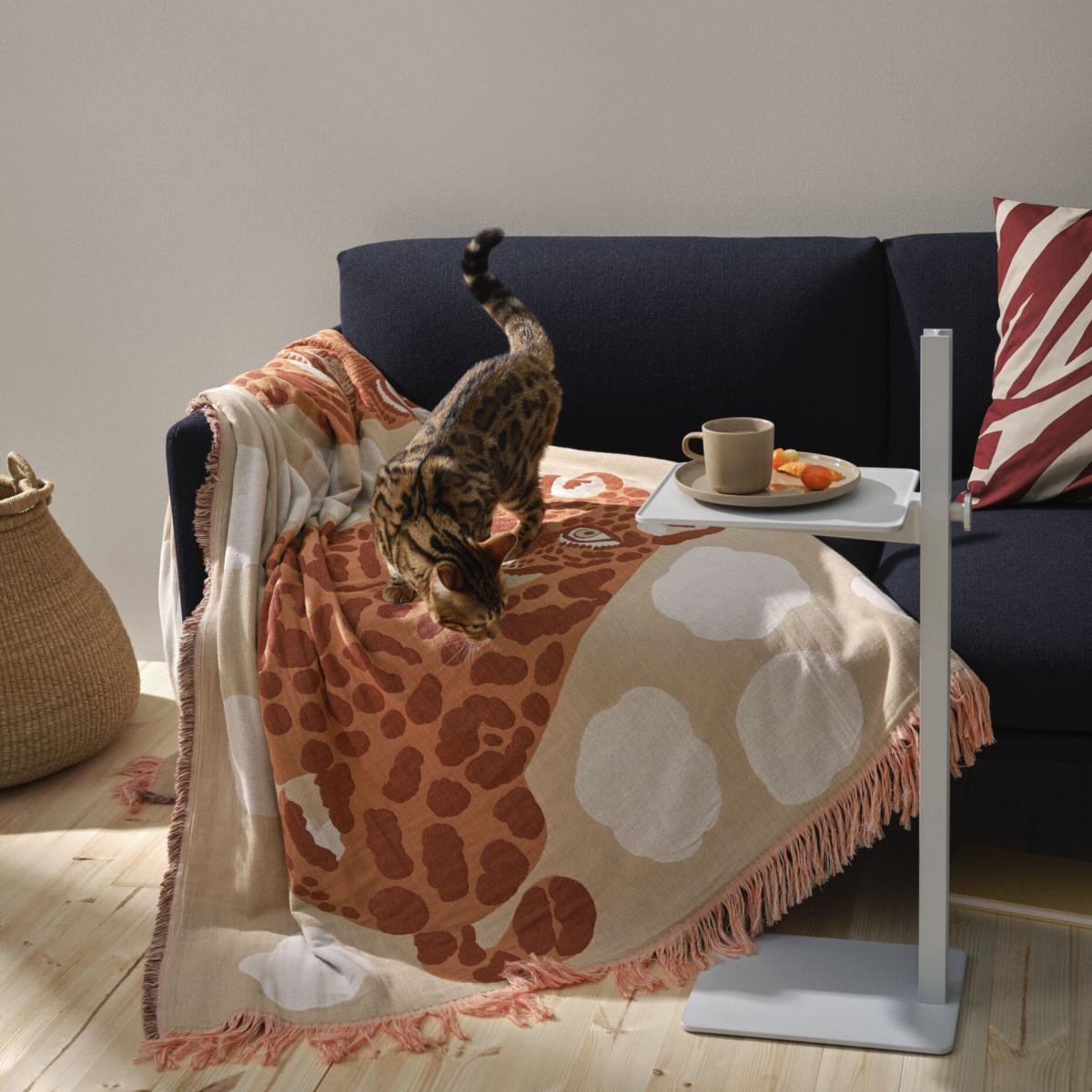 Kaksoset throw 130x180 cm Beige-orange-brown – image 4