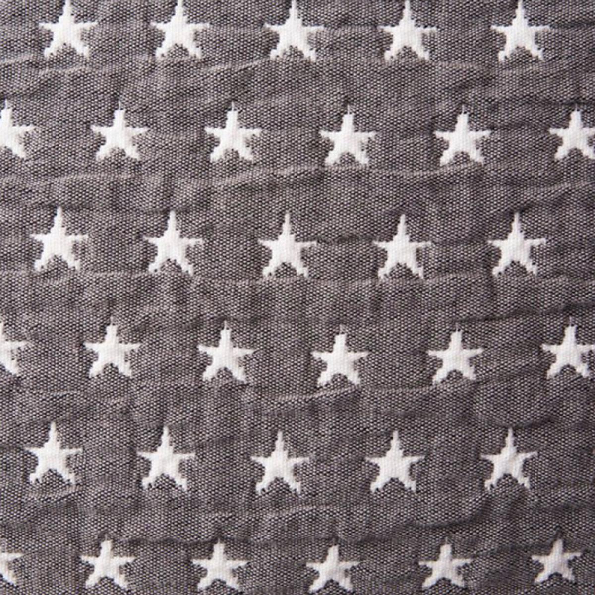 Lexington Star bedspread Medium grey 260x240 – image 2