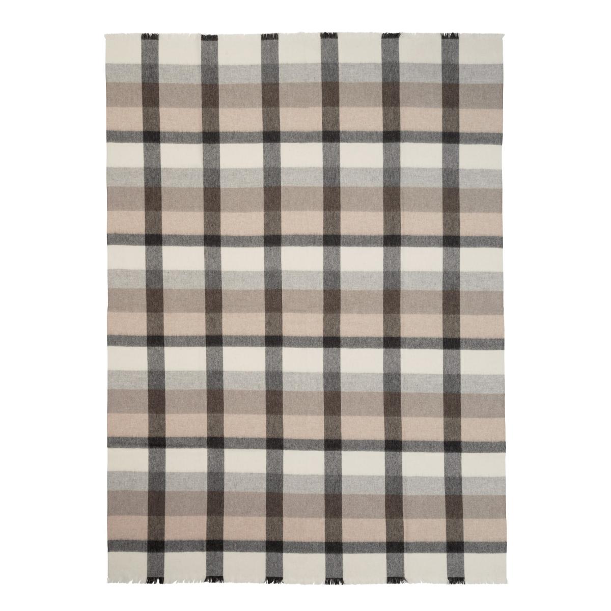 Intersection throw 130x190 cm camel-grey – image 3