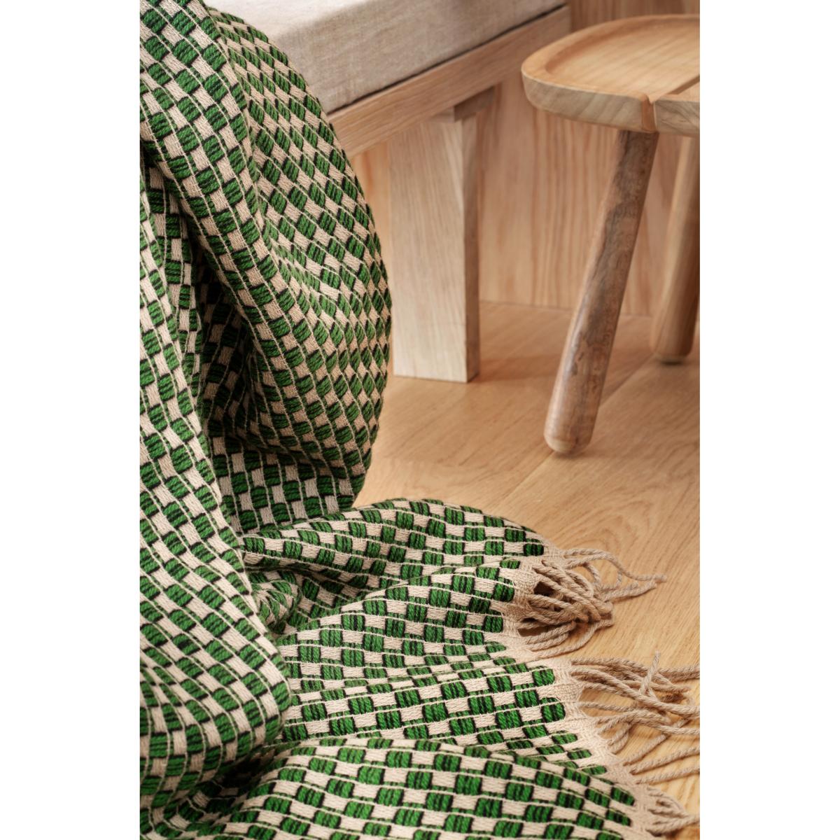 Røros Tweed Isak throw 150x210 cm Meadow – image 3