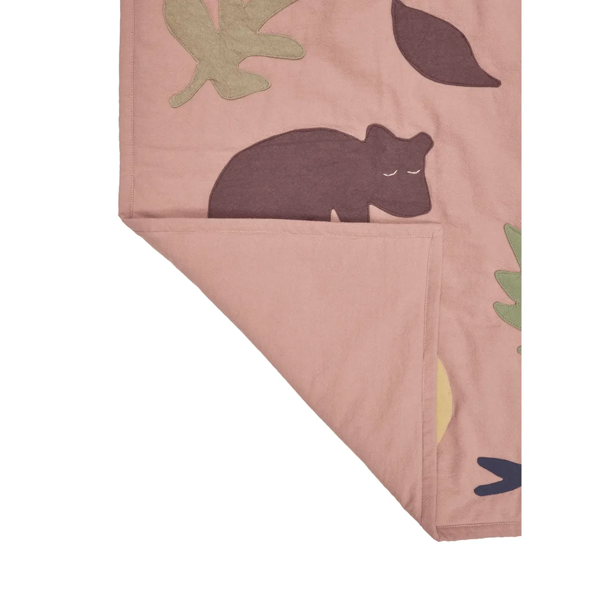 Ferm Living Lunden blanket Rose-multi 80x110 cm – image 3
