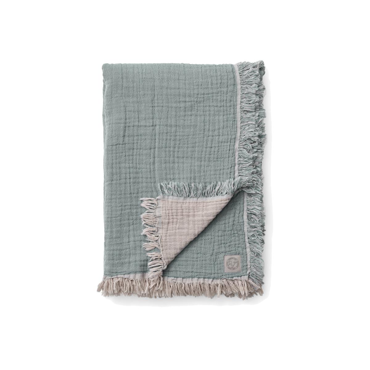 Collect cotton throw SC32 140x210 cm Cloud & Sage