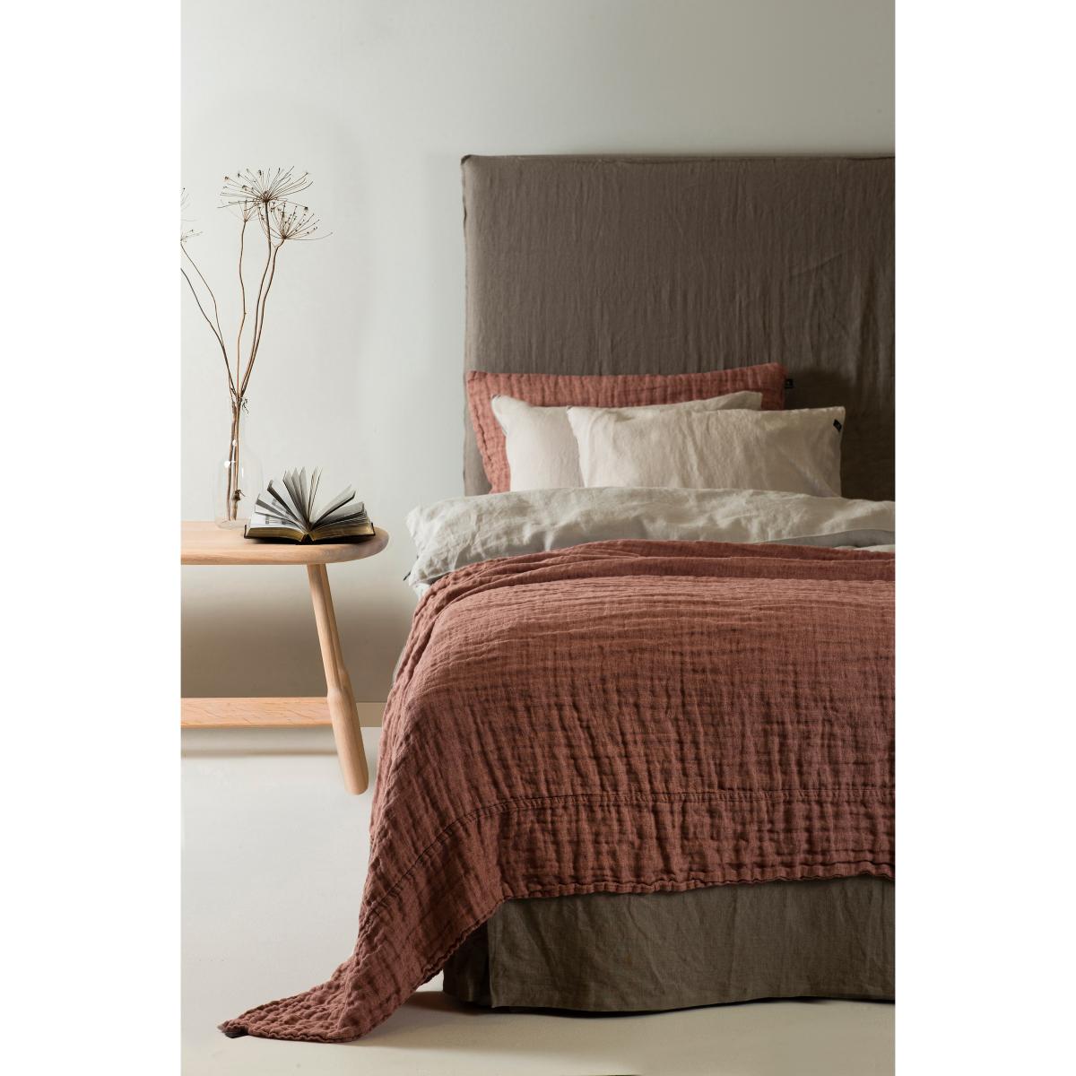 Hannelin bedspread rust 'n rose (brown) 160x260 – image 2