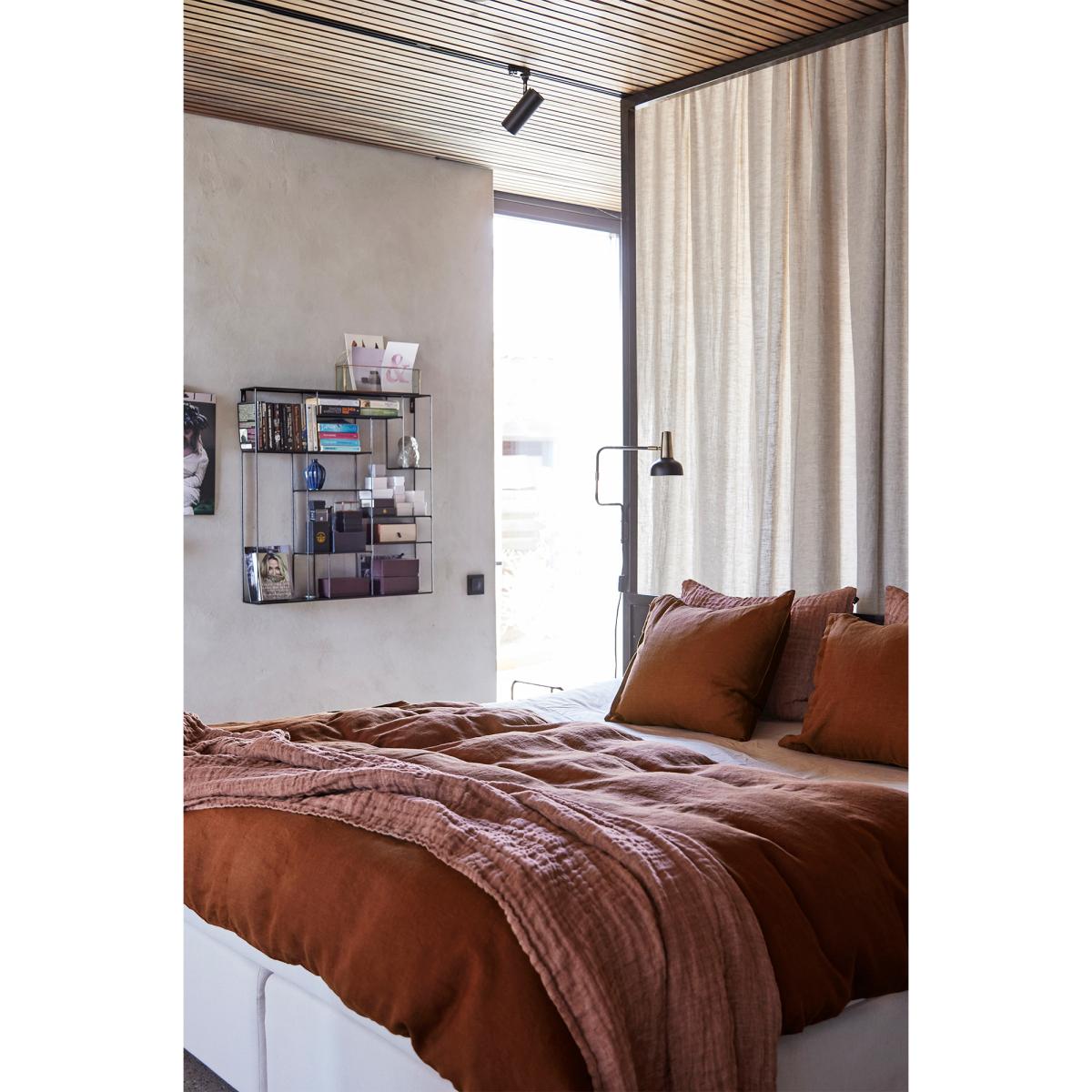 Hannelin bedspread rust 'n rose (brown) 160x260 – image 3
