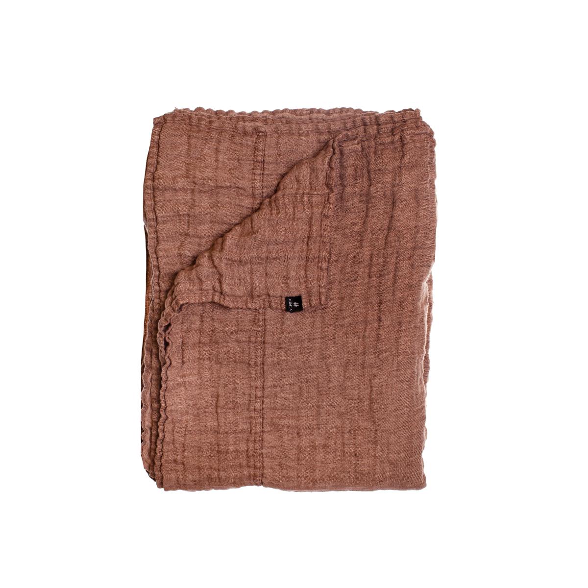 Hannelin bedspread rust 'n rose (brown) 160x260 – image 1