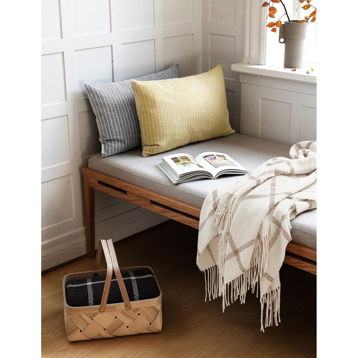 Elvang Denmark Tartan throw 130x190 cm Ivory – image 4