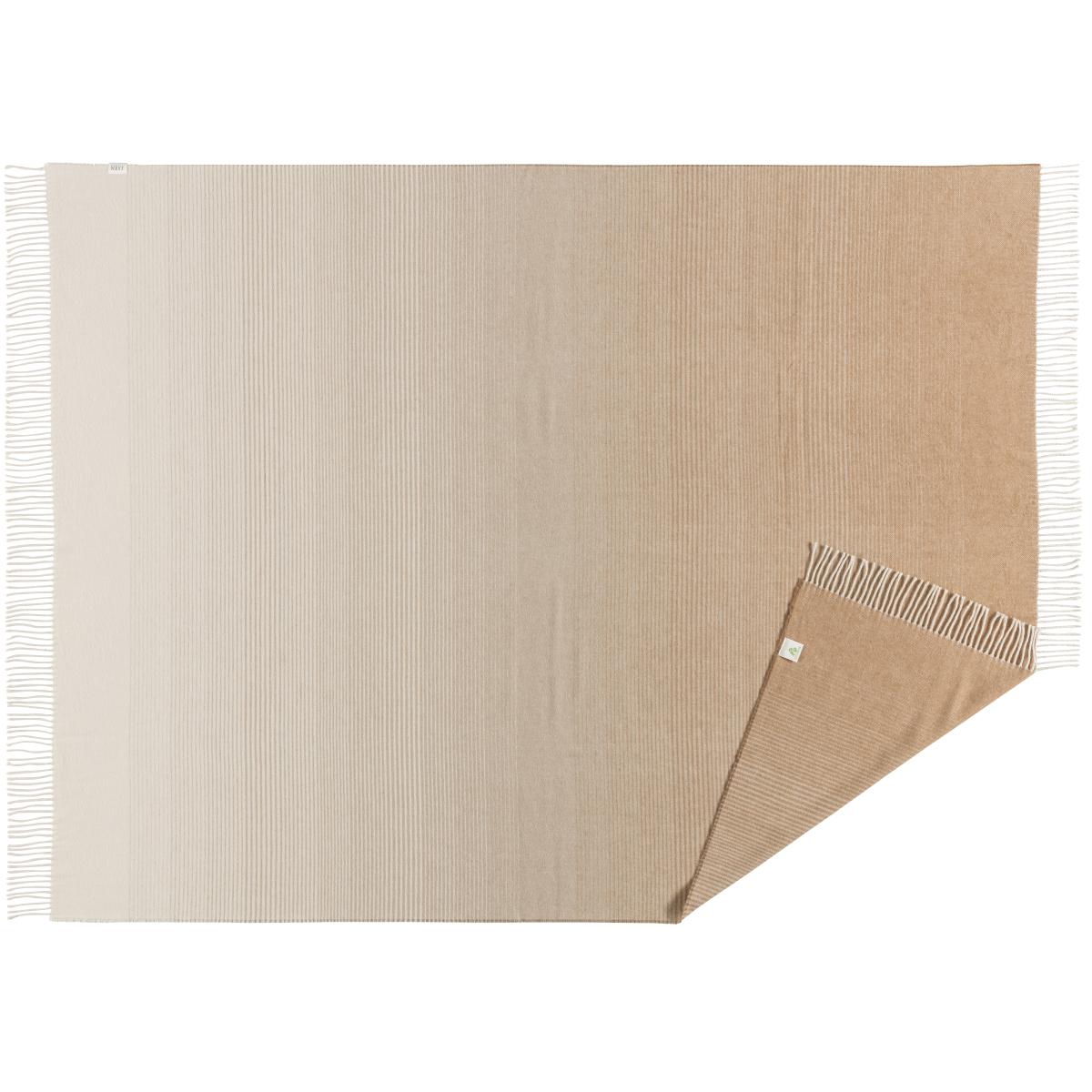 Mist cotton throw Sand (beige) – image 3