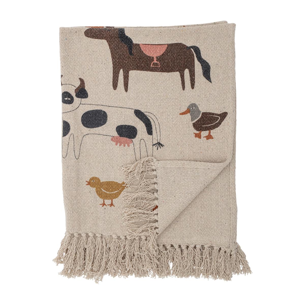 Samus throw 80x100 cm Natural – image 2