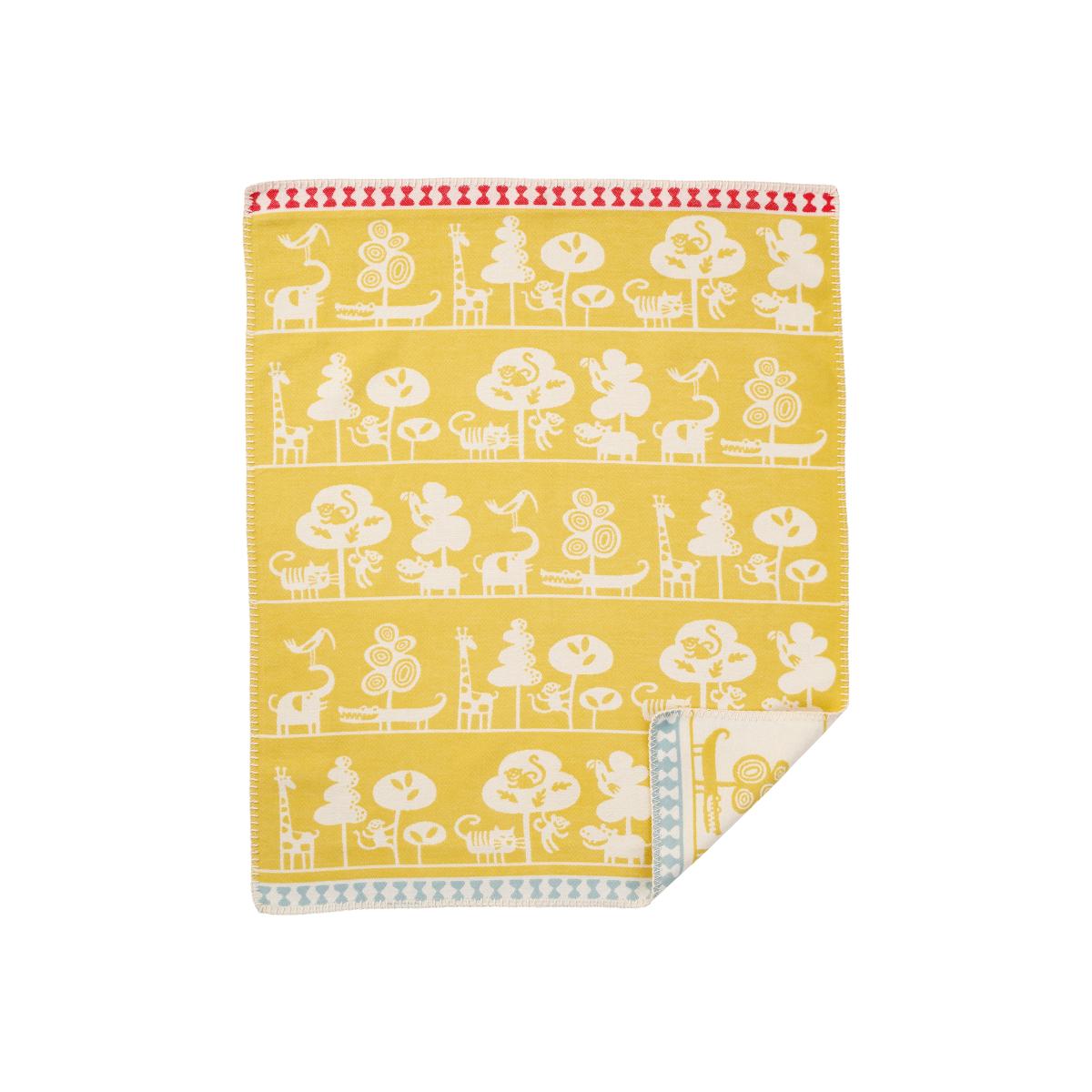 Serengeti children's blanket yellow