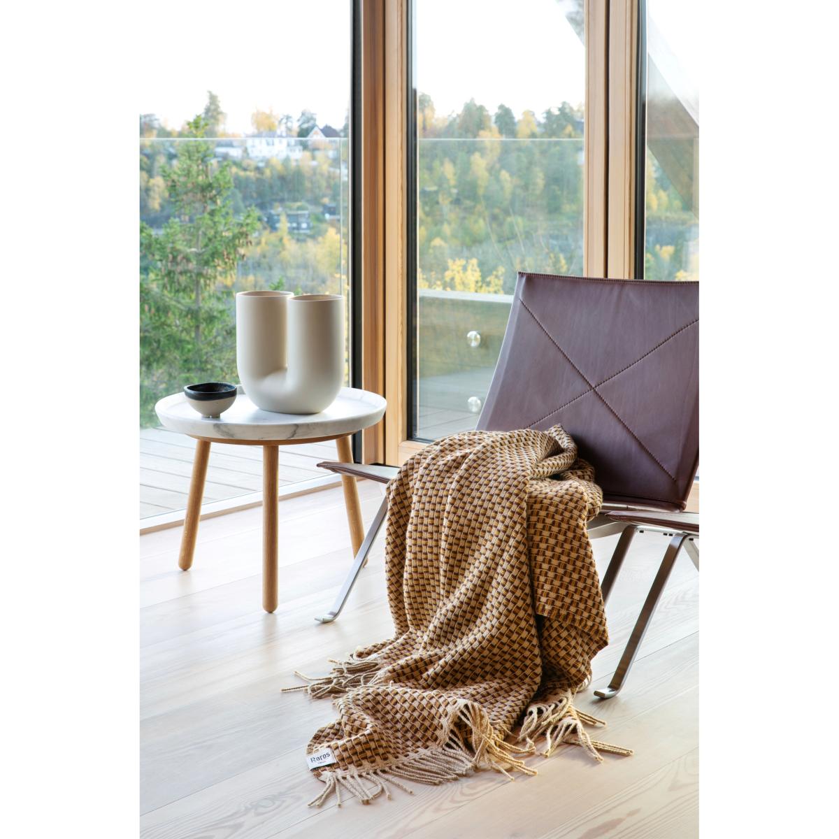 Røros Tweed Isak throw 150x210 cm Chestnut – image 6