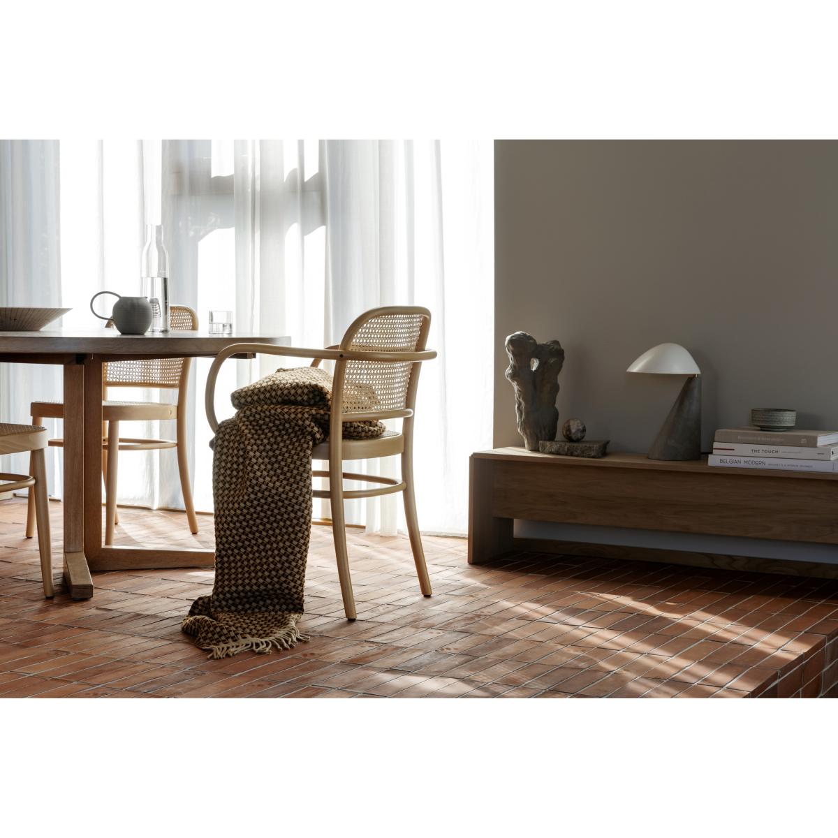 Røros Tweed Isak throw 150x210 cm Chestnut – image 7