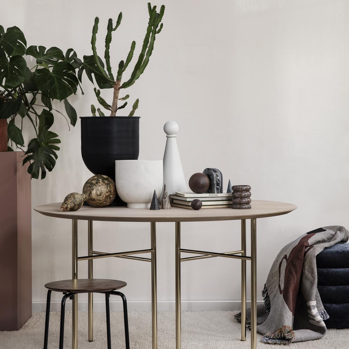 Ferm Living Mirage blanket 120x170 cm Grey – image 3