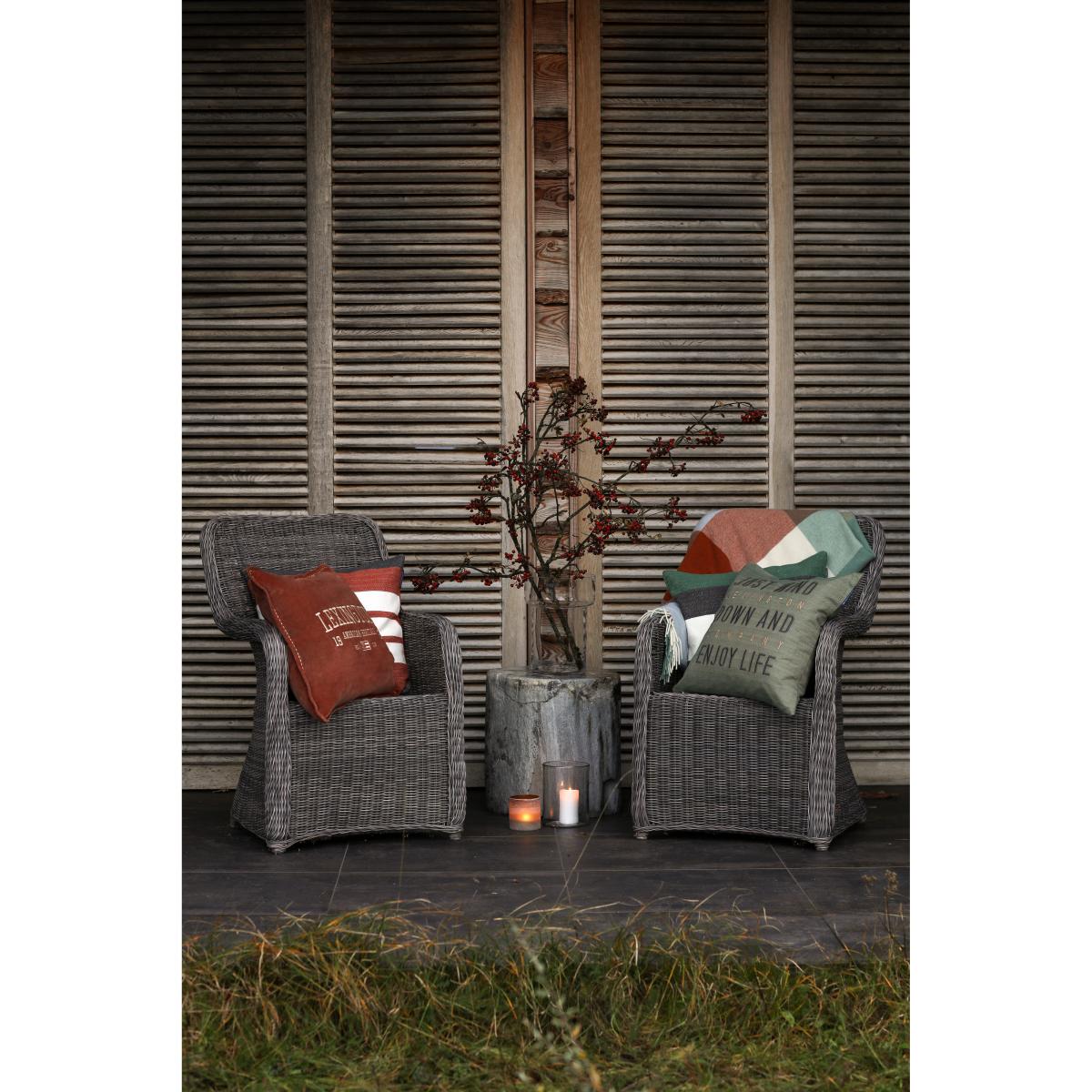 Lexington Checked Recycled Wool throw 130x170 cm Multi – image 4