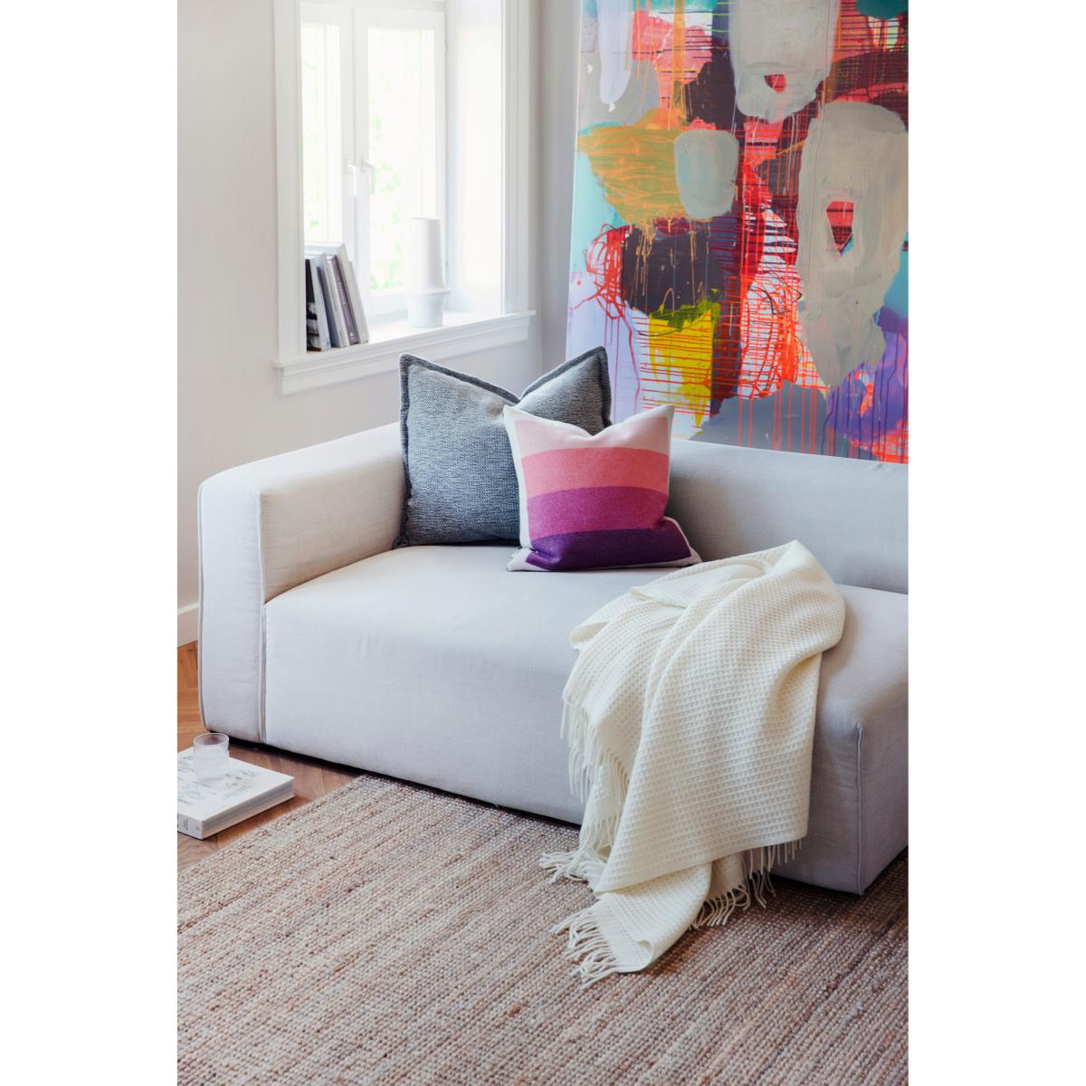 Røros Tweed Vega throw 150x210 cm Natural – image 5