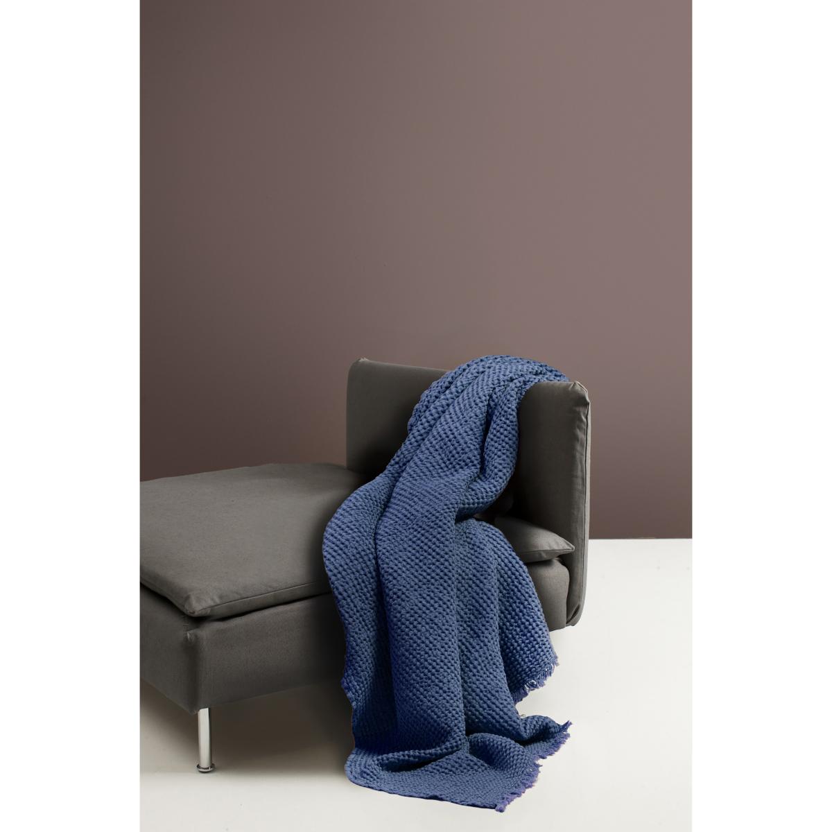 Angeline throw 130x170 cm Denim – image 2