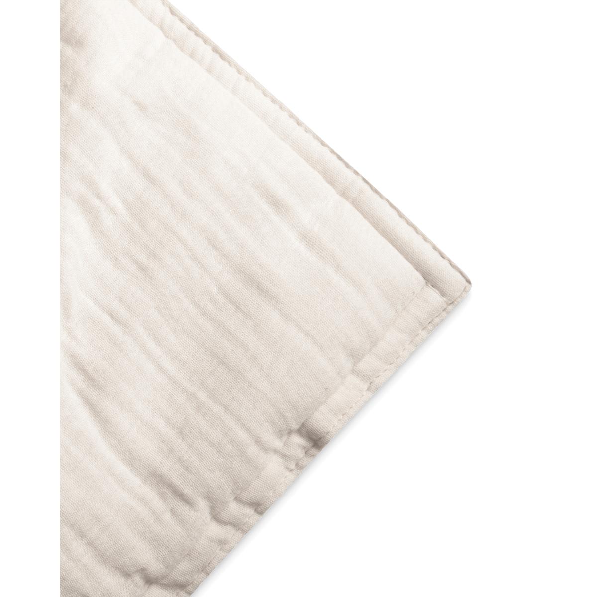 Garbo&Friends Eggshell Muslin padded blanket 100x140 cm – image 2