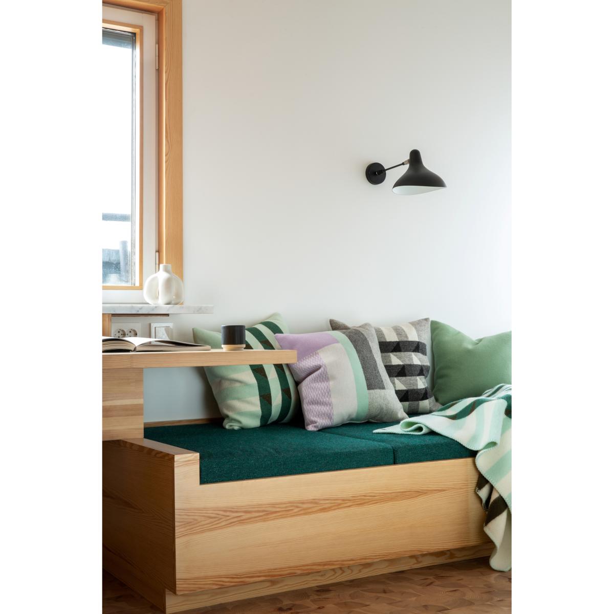 Røros Tweed Kvam blanket 135x200 cm Green – image 6