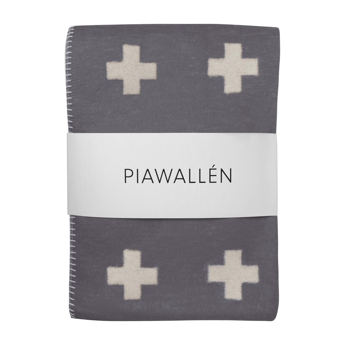 Cross blanket small grey – image 2