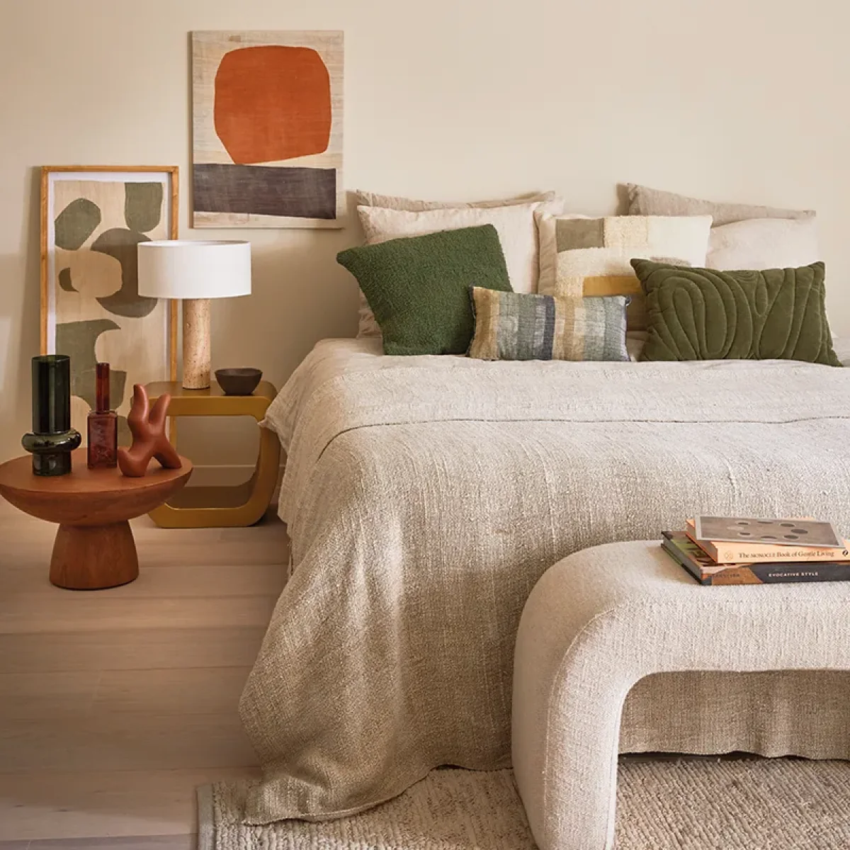 URBAN NATURE CULTURE Urban Nature Culture bedspread 220x220 cm Natural – image 4