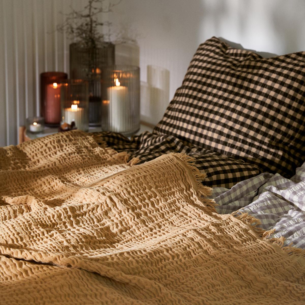 Juna Reloved bedspread 190x240 cm Sand – image 4