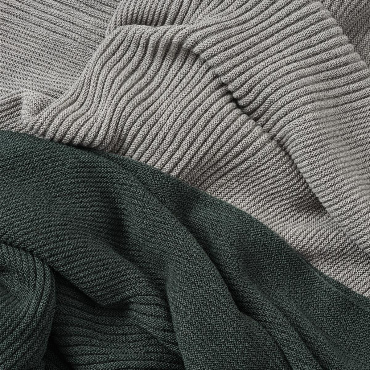 Rhythm woolfilt 130x160 cm Dark green – image 2