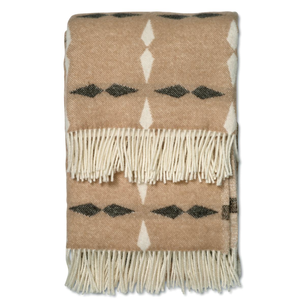 Classic Collection Tile throw 130x180 cm Beige – image 3