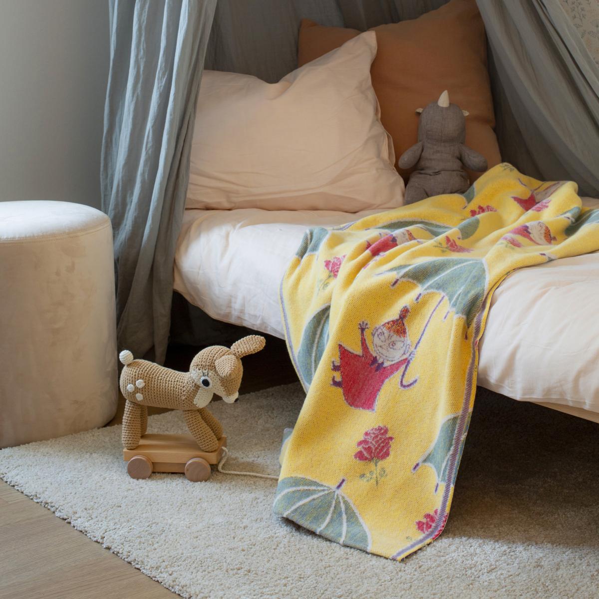 Mumin childrens blanket 72x105 cm umbrella – image 2