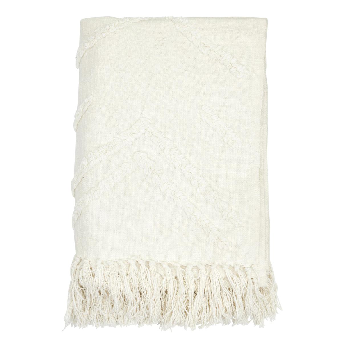 Boel & Jan Tovhult cotton throw 130x170 cm Offwhite – image 2