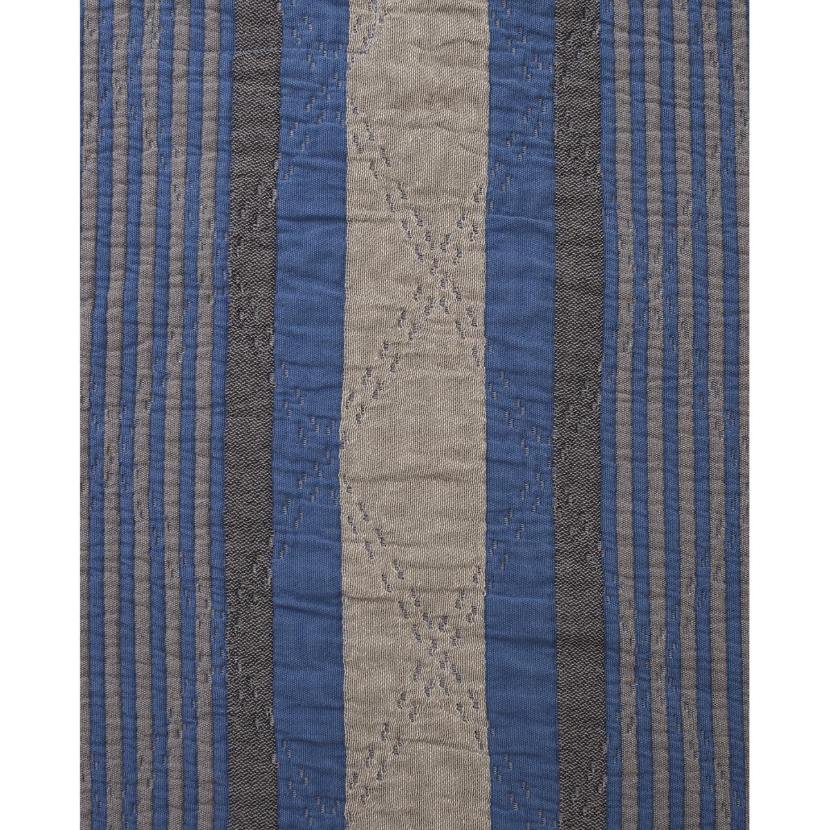 Lexington Side Striped Soft Quilted bedspread 160x240 cm Blue – image 4