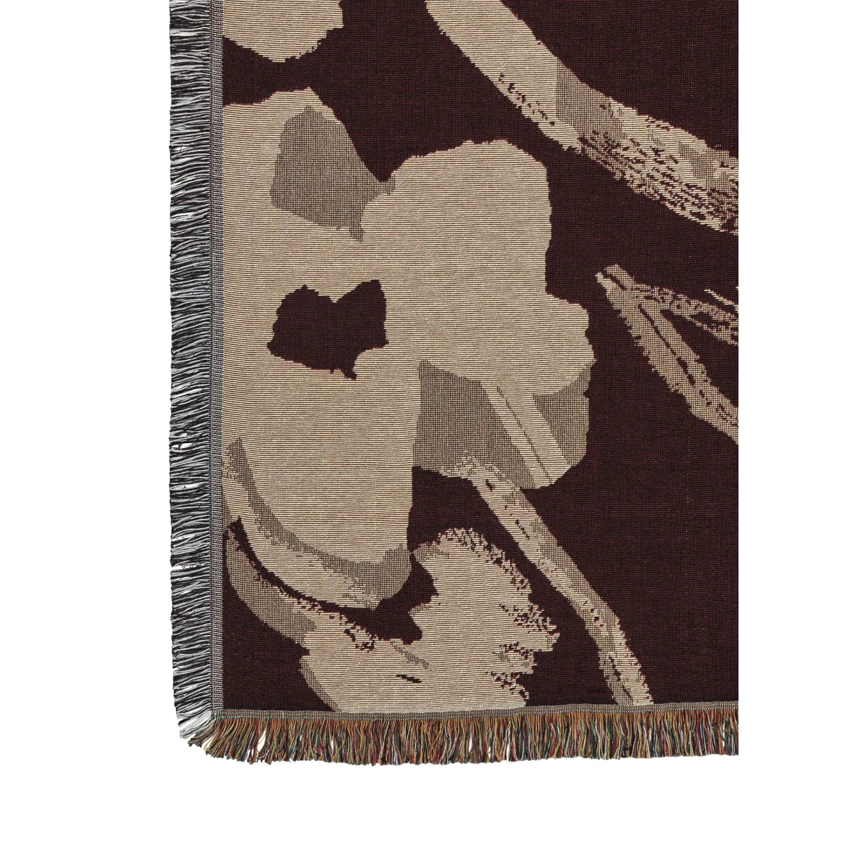 Ferm Living Cilla throw blanket Dark pecan 120x170 cm – image 2