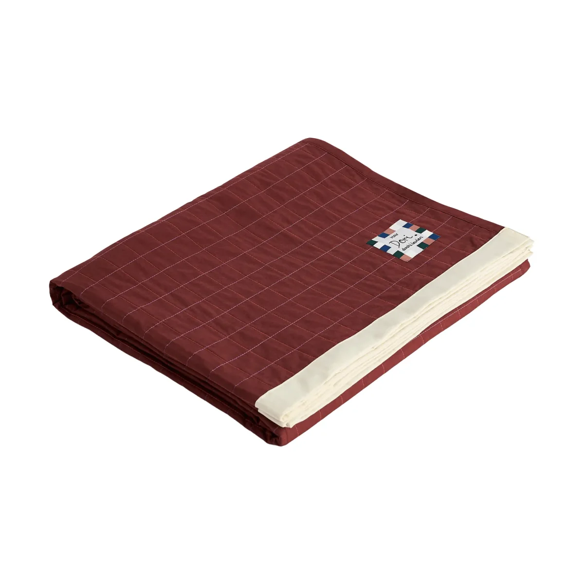 HAY Dori bedspread Maroon 195x245 cm – image 2