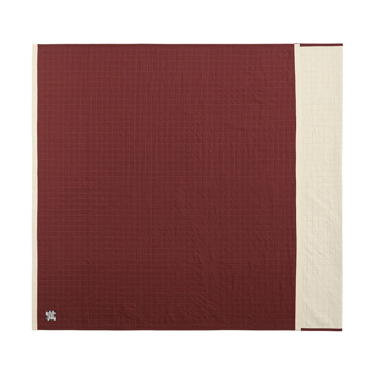 HAY Dori bedspread Maroon 195x245 cm – image 3