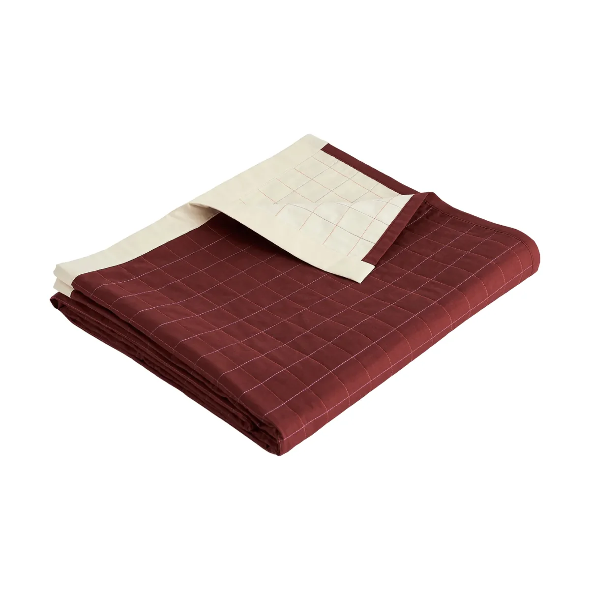 HAY Dori bedspread Maroon 195x245 cm – image 4